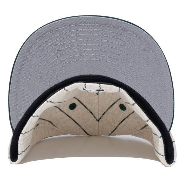 59FIFTY MLB Oatmeal Heather ボストン・レッドソックス オートミール ダークグリーンバイザー