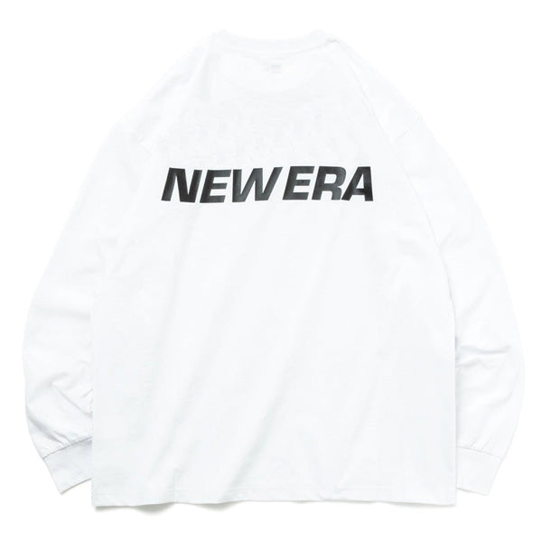 長袖 オーバーサイズド ユーティリティー パフォーマンス Tシャツ ホワイト