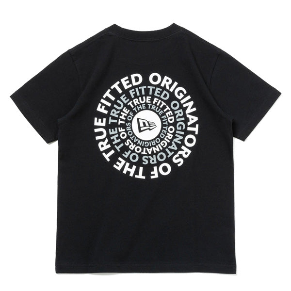 Youth 半袖 コットン Tシャツ Circle OOTTF ブラック