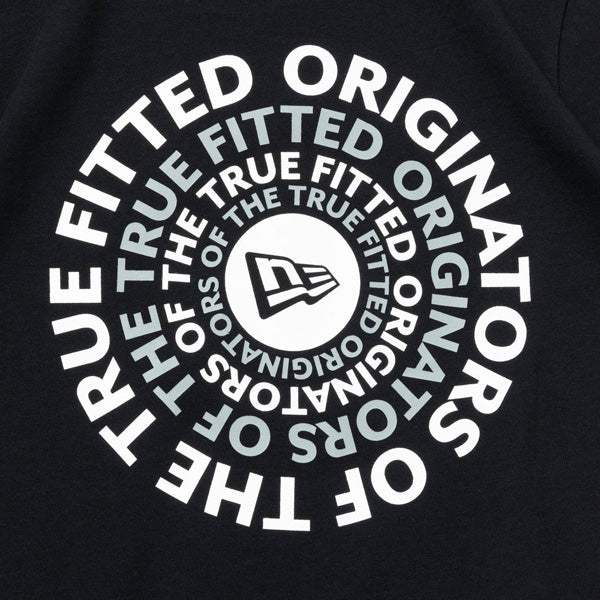 Youth 半袖 コットン Tシャツ Circle OOTTF ブラック