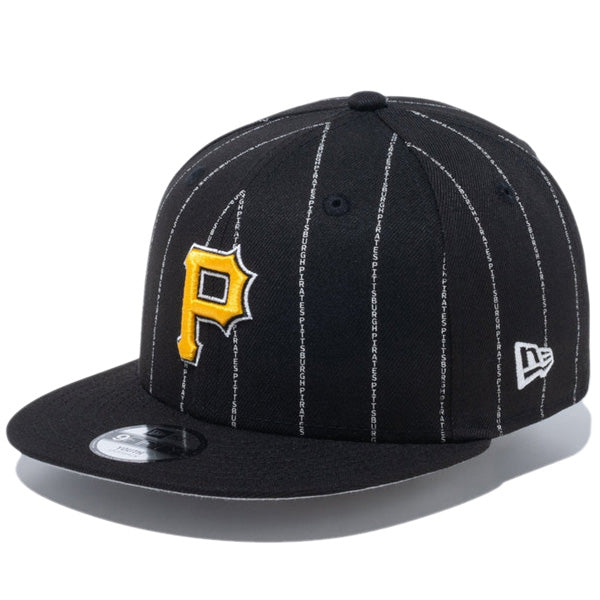 Youth 9FIFTY MLB Text Stripe ピッツバーグ・パイレーツ ブラック