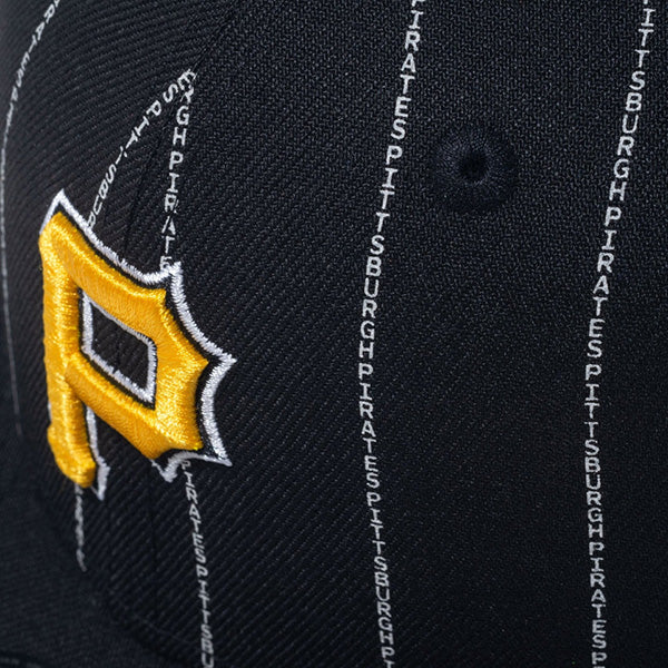 Youth 9FIFTY MLB Text Stripe ピッツバーグ・パイレーツ ブラック