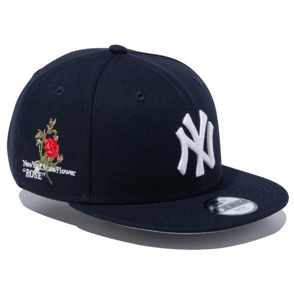Youth 9FIFTY MLB State Flowers ニューヨーク・ヤンキース ネイビー