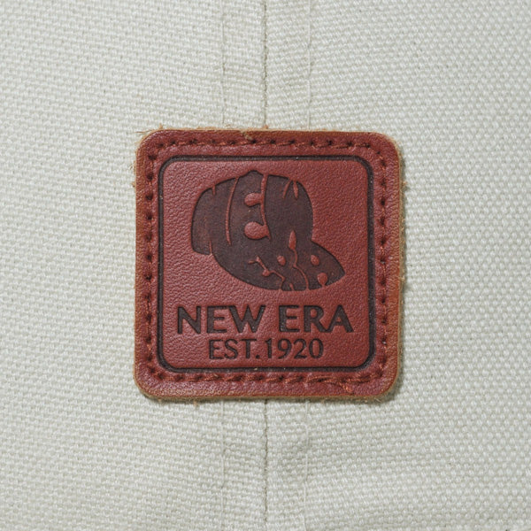 Youth 9TWENTY Leather Patch ダックキャンバス ストーン