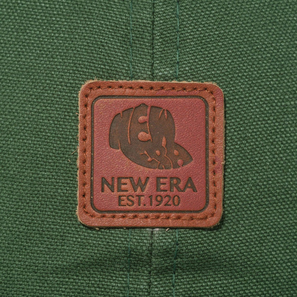 Youth 9TWENTY Leather Patch ダックキャンバス シラントログリーン