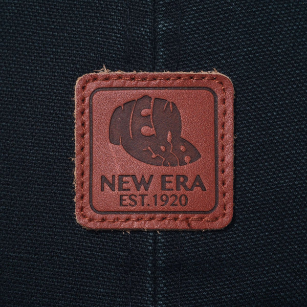 Youth 9TWENTY Leather Patch ダックキャンバス ブラック
