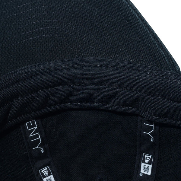 Youth 9TWENTY Leather Patch ダックキャンバス ブラック