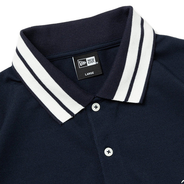 半袖 オーバーサイズド ポロシャツ MLB Apparel ニューヨーク・ヤンキース ネイビー