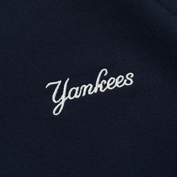 半袖 オーバーサイズド ポロシャツ MLB Apparel ニューヨーク・ヤンキース ネイビー