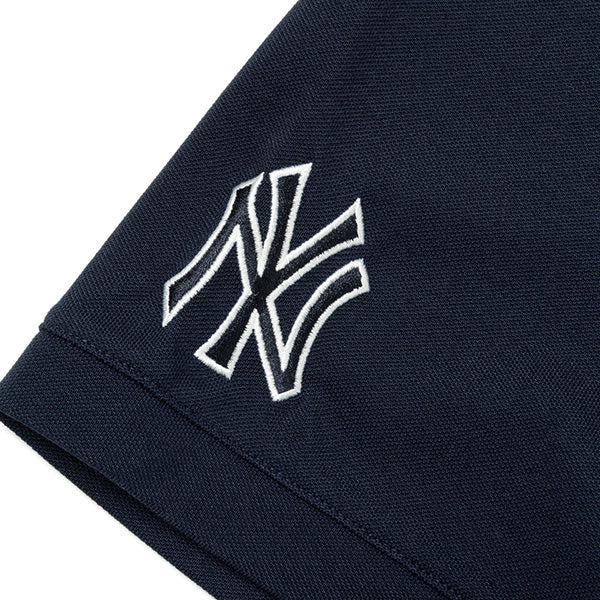半袖 オーバーサイズド ポロシャツ MLB Apparel ニューヨーク・ヤンキース ネイビー