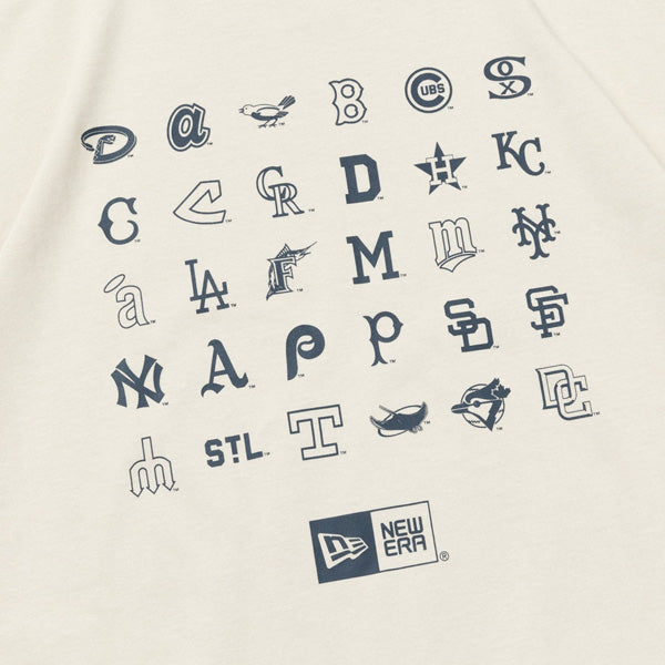 半袖 オーバーサイズド コットン Tシャツ MLB Apparel クーパーズタウン ストーン