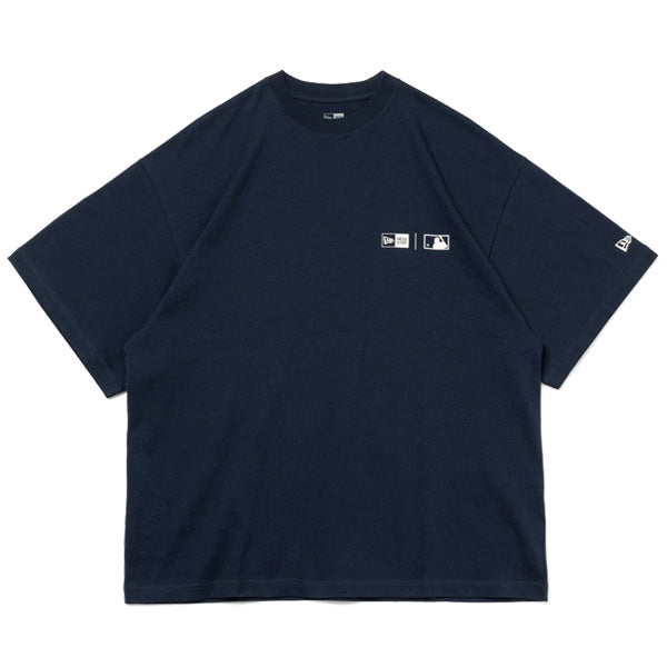 半袖 オーバーサイズド コットン Tシャツ MLB Apparel クーパーズタウン ネイビー