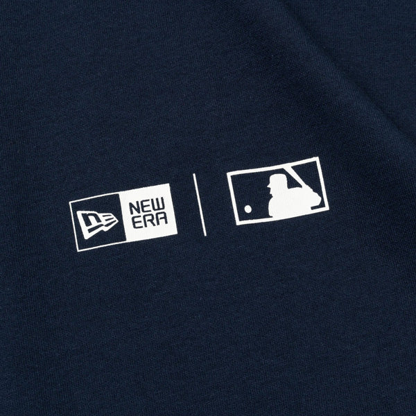 半袖 オーバーサイズド コットン Tシャツ MLB Apparel クーパーズタウン ネイビー