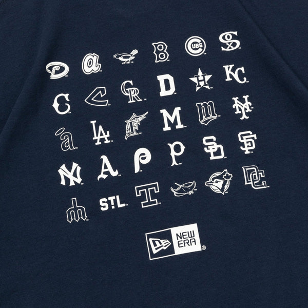 半袖 オーバーサイズド コットン Tシャツ MLB Apparel クーパーズタウン ネイビー