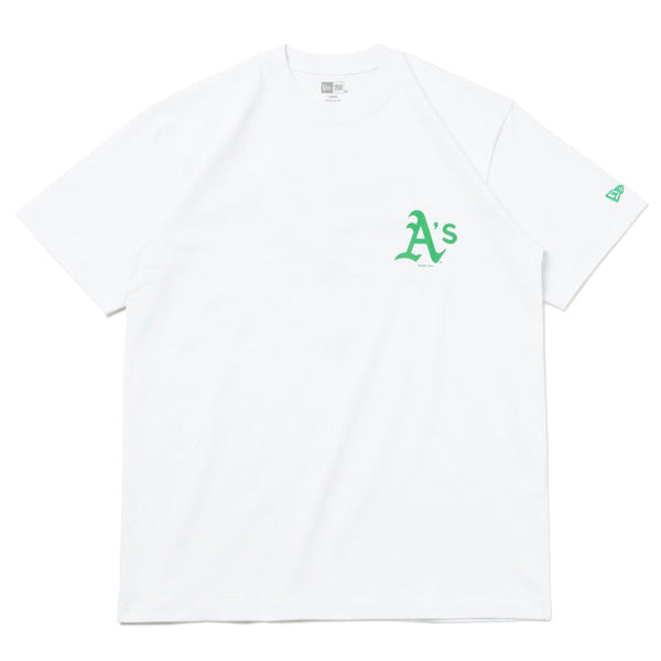 半袖 コットン Tシャツ MLB Apparel World Series オークランド・アスレチックス ホワイト レギュラーフィット