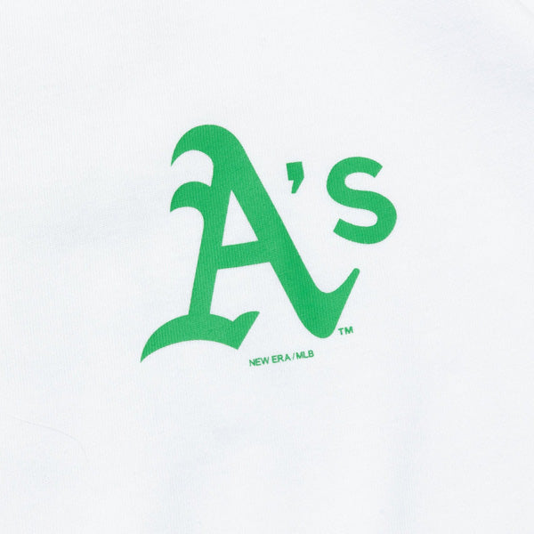 半袖 コットン Tシャツ MLB Apparel World Series オークランド・アスレチックス ホワイト レギュラーフィット