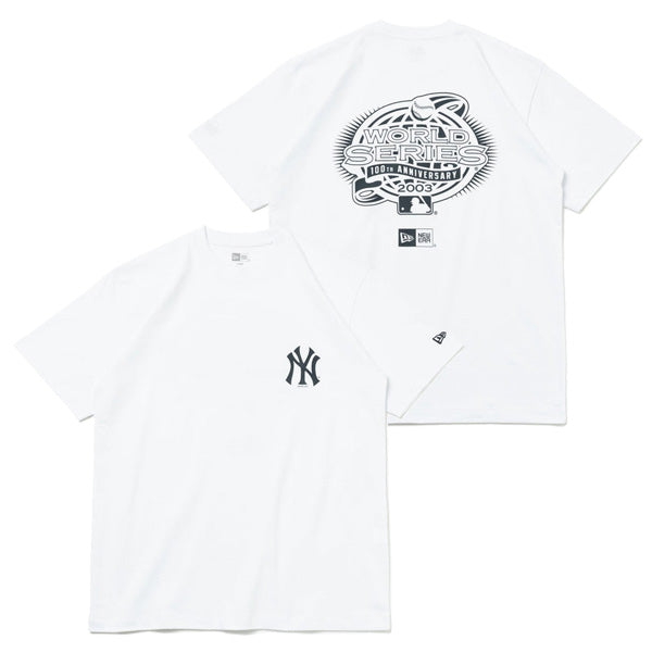 半袖 コットン Tシャツ MLB Apparel World Series ニューヨーク・ヤンキース ホワイト レギュラーフィット