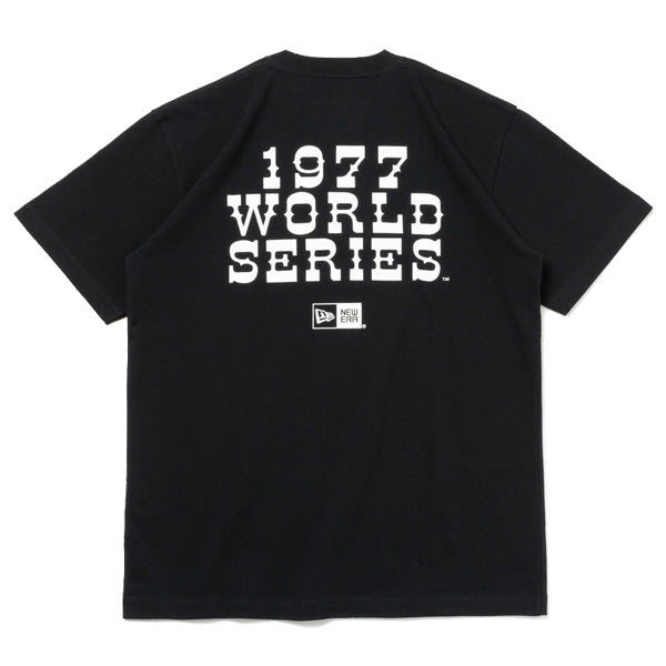半袖 コットン Tシャツ MLB Apparel World Series ロサンゼルス・ドジャース ブラック レギュラーフィット