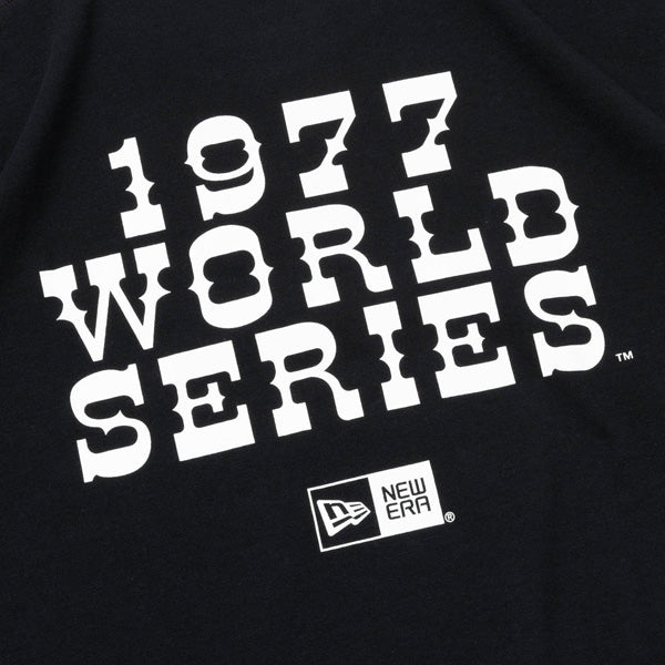 半袖 コットン Tシャツ MLB Apparel World Series ロサンゼルス・ドジャース ブラック レギュラーフィット