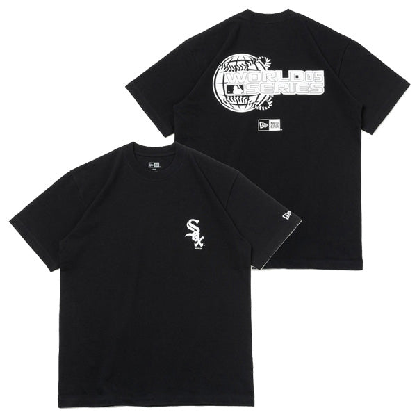 半袖 コットン Tシャツ MLB Apparel World Series シカゴ・ホワイトソックス ブラック レギュラーフィット