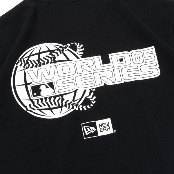 半袖 コットン Tシャツ MLB Apparel World Series シカゴ・ホワイトソックス ブラック レギュラーフィット