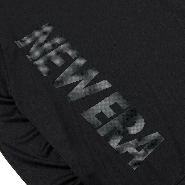 長袖 テック Tシャツ Vertical Dot Logo ブラック