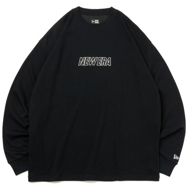 長袖 オーバーサイズド パフォーマンス Tシャツ Sleeve Line ブラック × トリコロール