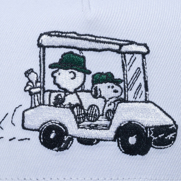 【ゴルフ】9FORTY A-Frame トラッカー On Par PEANUTS ピーナッツ ホワイト/ダークグリーン