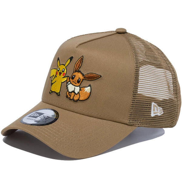 9FORTY A-Frame トラッカー Pokémon ポケモン ピカチュウ イーブイ カーキ