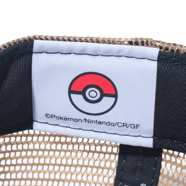 9FORTY A-Frame トラッカー Pokémon ポケモン ピカチュウ イーブイ カーキ