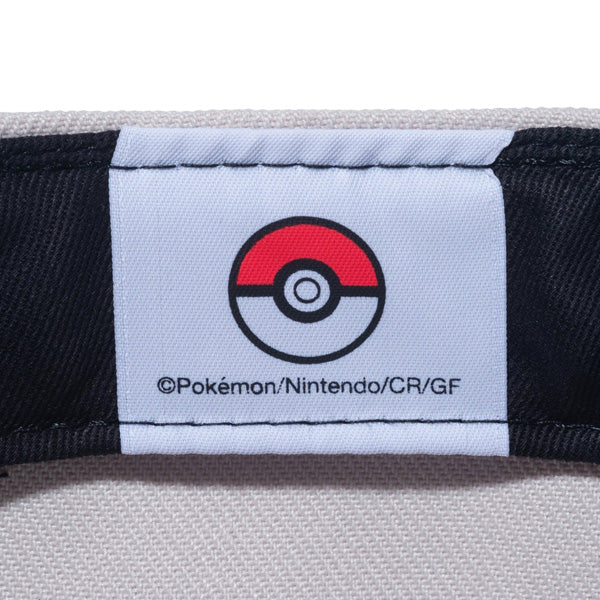 59FIFTY Pokémon ポケモン ピカチュウ ボックスロゴ ストーン ブラックバイザー