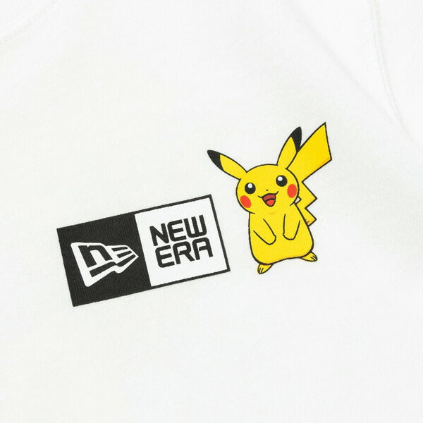 Youth 半袖 コットン Tシャツ Pokémon ポケモン ピカチュウ イーブイフレンズ ホワイト