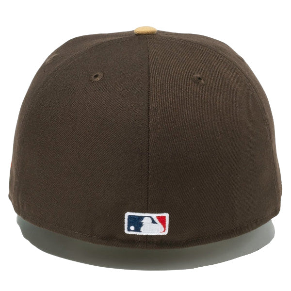59FIFTY Powered by GORO (min-nano)ニューヨーク・メッツ ブラウンスウェード ブロンズバイザー