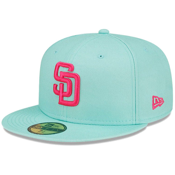 59FIFTY オンフィールド 2025 MLB City Connect サンディエゴ・パドレス ミントグリーン