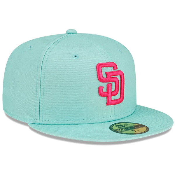 59FIFTY オンフィールド 2025 MLB City Connect サンディエゴ・パドレス ミントグリーン