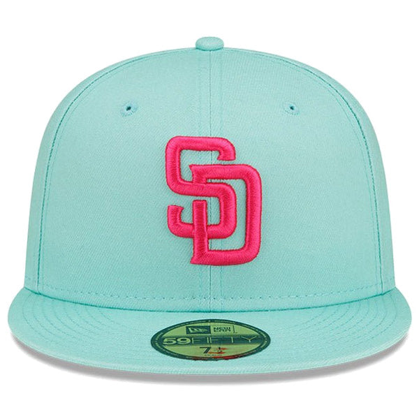 59FIFTY オンフィールド 2025 MLB City Connect サンディエゴ・パドレス ミントグリーン