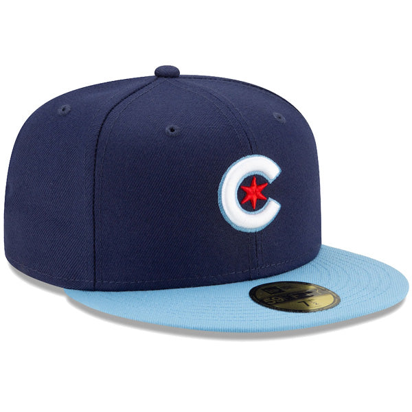 59FIFTY オンフィールド 2024 MLB City Connect シカゴ・カブス ネイビー