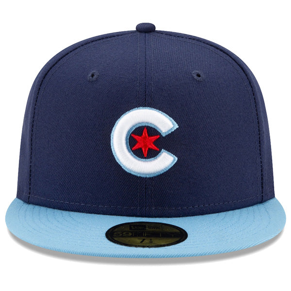 59FIFTY オンフィールド 2024 MLB City Connect シカゴ・カブス ネイビー