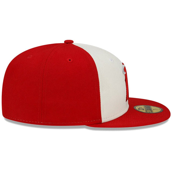 59FIFTY オンフィールド 2024 MLB City Connect ロサンゼルス・エンゼルス クロームホワイト / レッド