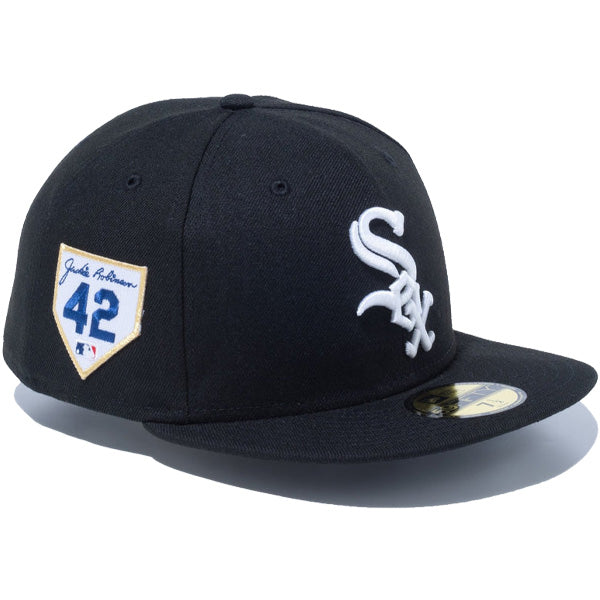 ニューエラ キャップ NEW ERA 59FIFTY Jackie Robinson Day 2024 シカゴ ホワイトソックス ブラック ジャッキー  ロビンソン – KINGS