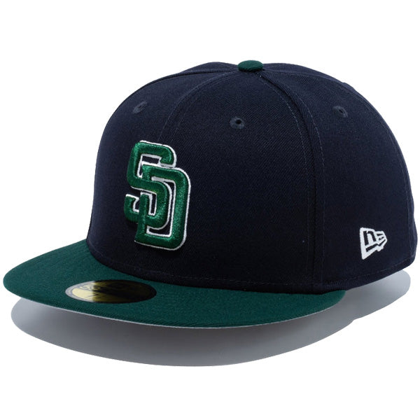 59FIFTY Vintage Color サンディエゴ・パドレス ネイビー / ダークグリーン