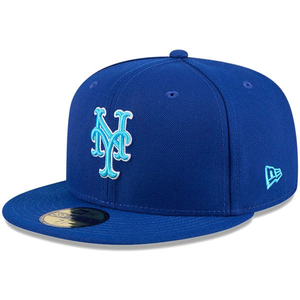 59FIFTY オンフィールド 2024 MLB Father's Day ニューヨーク・メッツ ブルー ライトブルーアンダーバイザー