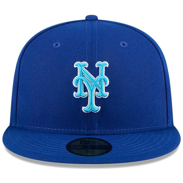 59FIFTY オンフィールド 2024 MLB Father's Day ニューヨーク・メッツ ブルー ライトブルーアンダーバイザー
