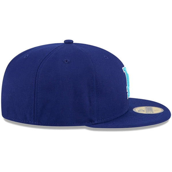 59FIFTY オンフィールド 2024 MLB Father's Day ロサンゼルス・ドジャース ブルー ライトブルーアンダーバイザー