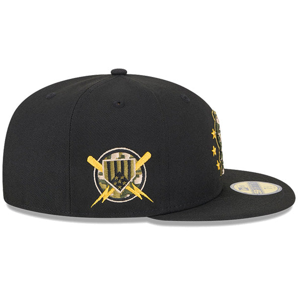 59FIFTY オンフィールド MLB 2024 Armed Forces Day アームド・フォーシズ・デー セントルイス・カージナルス ブラック