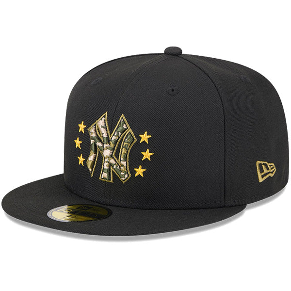 59FIFTY オンフィールド MLB 2024 Armed Forces Day アームド・フォーシズ・デー ニューヨーク・ヤンキース ブラック