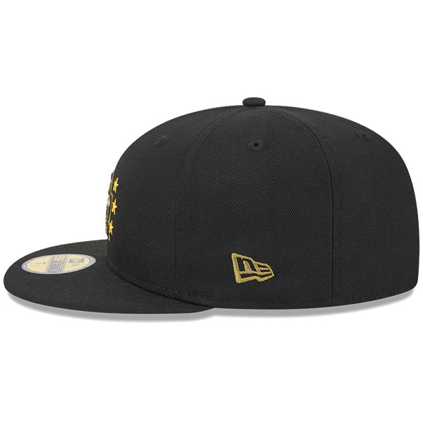 59FIFTY オンフィールド MLB 2024 Armed Forces Day アームド・フォーシズ・デー ロサンゼルス・ドジャース ブラック