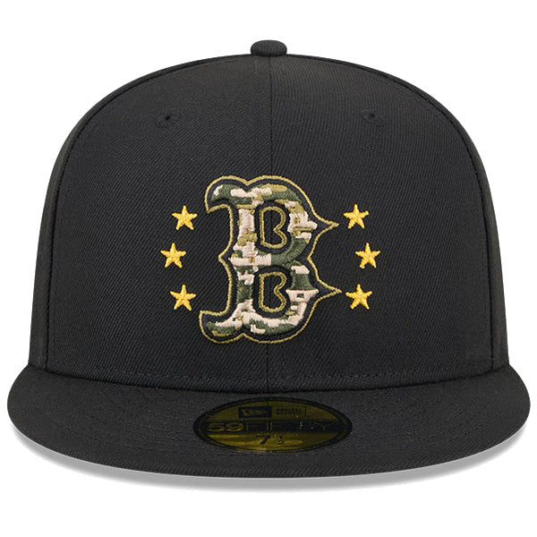 59FIFTY オンフィールド MLB 2024 Armed Forces Day アームド・フォーシズ・デー ボストン・レッドソックス ブラック