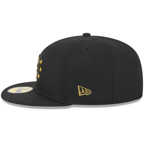 59FIFTY オンフィールド MLB 2024 Armed Forces Day アームド・フォーシズ・デー ボストン・レッドソックス ブラック