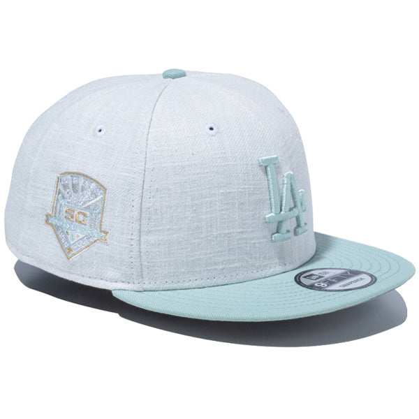 ニューエラ キャップ NEW ERA 9FIFTY Minty Breeze ロサンゼルス ドジャース オフホワイト ミント – KINGS